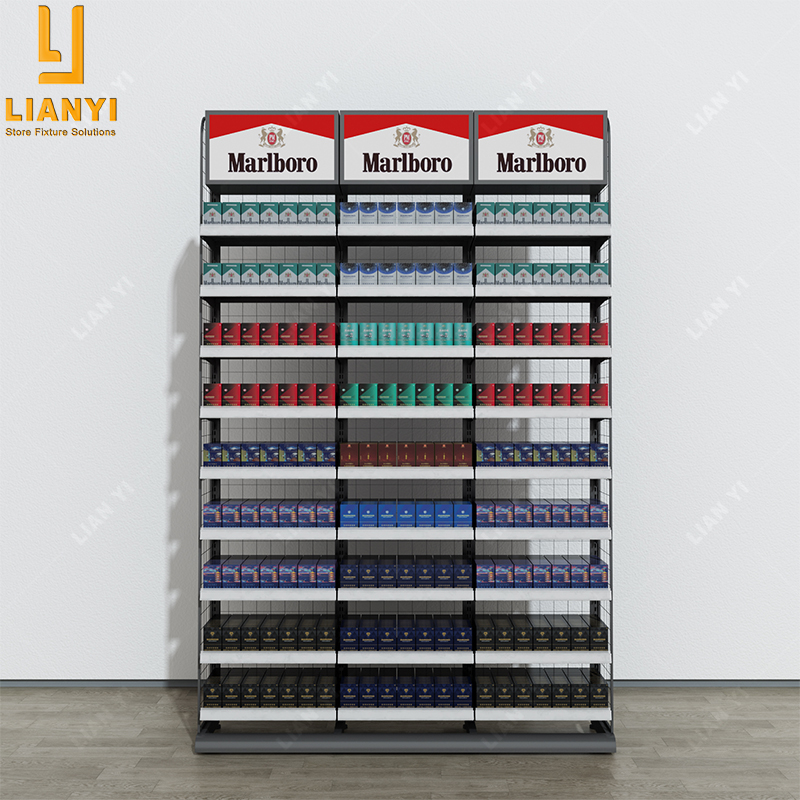 Custom Popular Hot Selling Metal Cigarette Display Rack