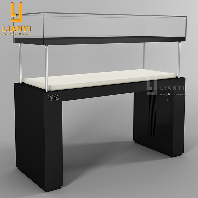 LTD-03 Freestanding Panoramic Glass Museum Table Case