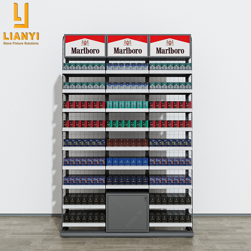 Custom Popular Hot Selling Metal Cigarette Display Rack