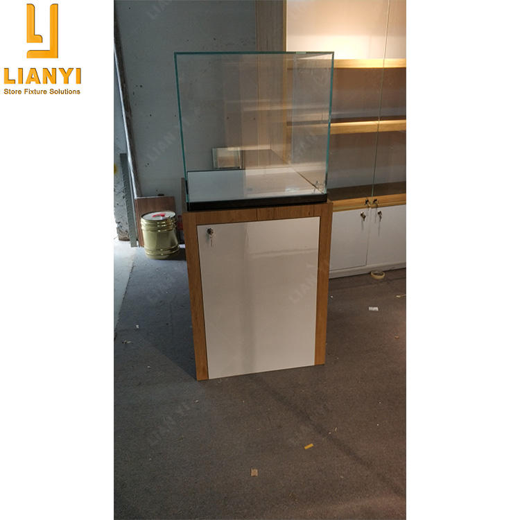 Professional Optical Store Design Glass Laminate Eyewear Display Showcase Functional Optical Display Stand