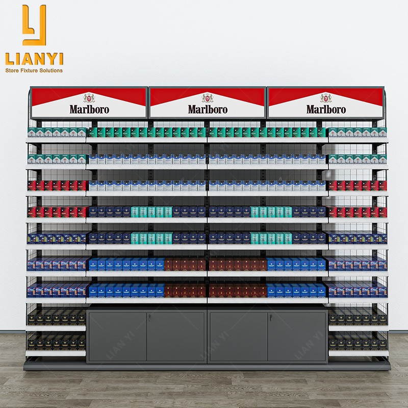 Custom Popular Hot Selling Metal Cigarette Display Rack