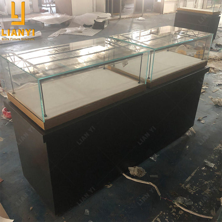 Fast Custom Jewelry Watch Shop Counter Design For Boutique Showroom Display Furniture