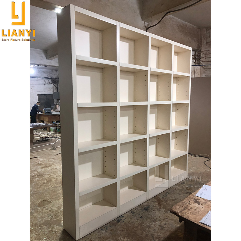 LY Book Shop Interior Design Ideas Commercial Bookstore Furniture Floor Library Book Display Stand