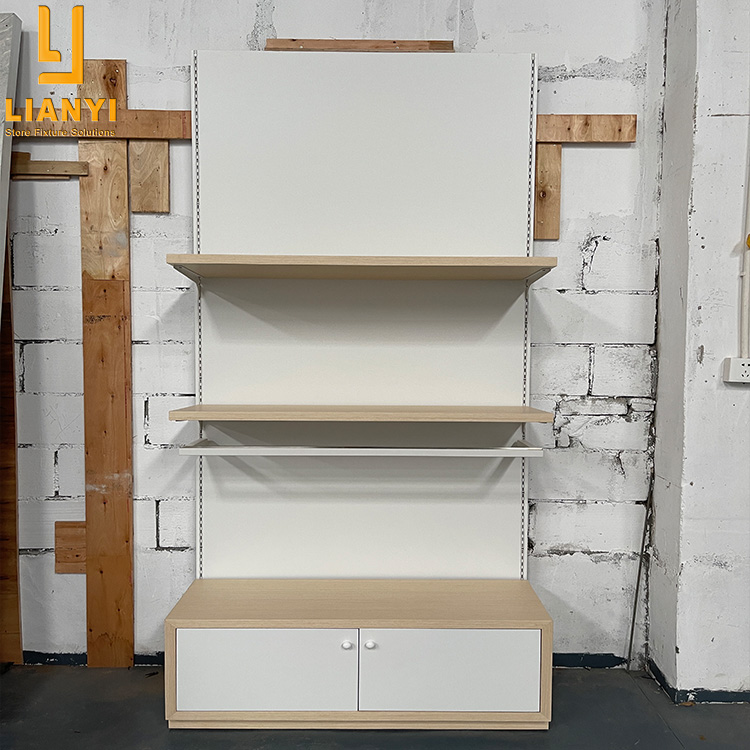 Factory Made Useful Sports Clothes Racking Display Stand Modern Yogo Shop T-shirt Display Shelf