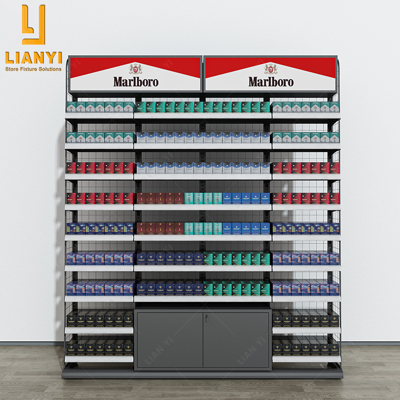 Custom Popular Hot Selling Metal Cigarette Display Rack