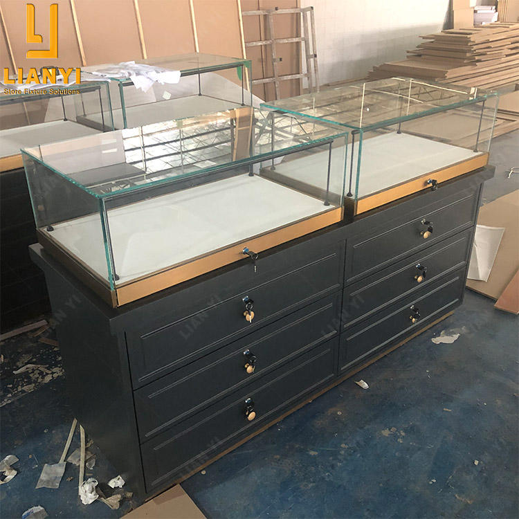 Fast Custom Jewelry Watch Shop Counter Design For Boutique Showroom Display Furniture