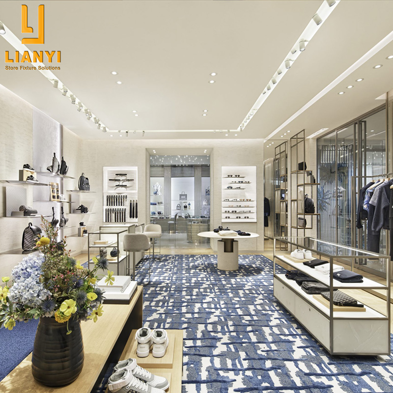 Luxury Clothing Fashion Store Design Display Furniture