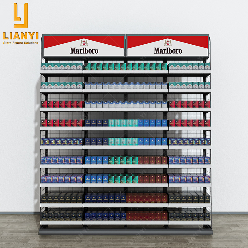 Custom Popular Hot Selling Metal Cigarette Display Rack