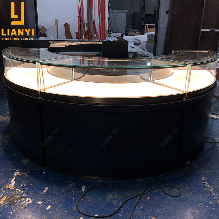 Fast Custom Jewelry Watch Shop Counter Design For Boutique Showroom Display Furniture