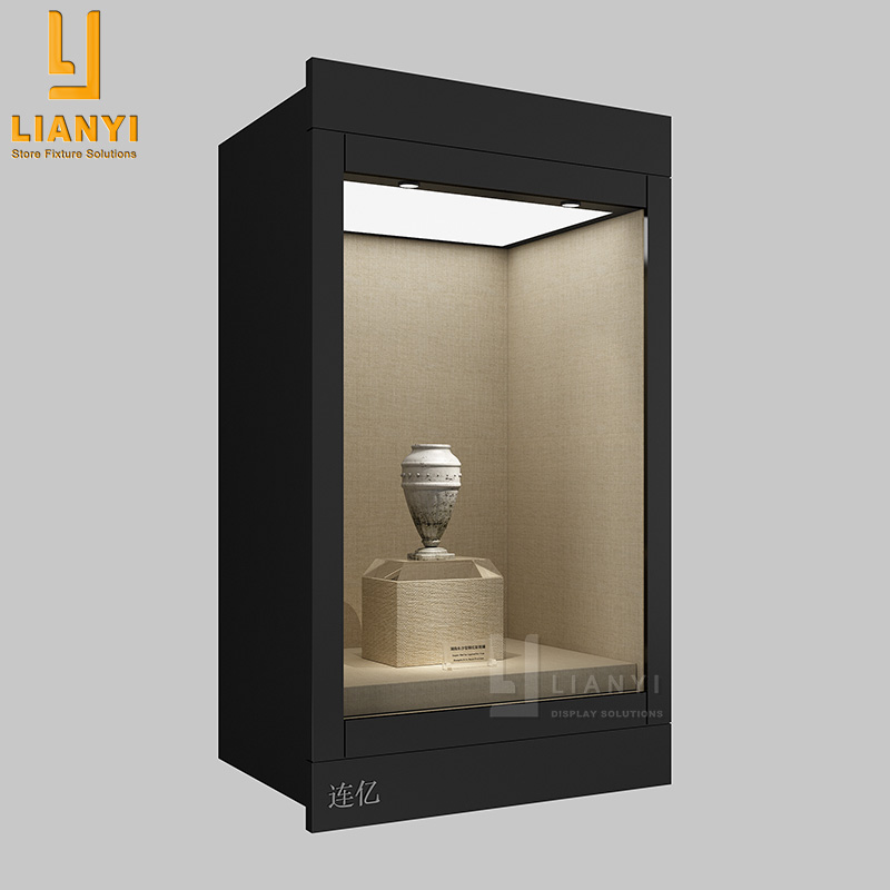 LTD-02 Recessed Wall Display Cases for Museum Display