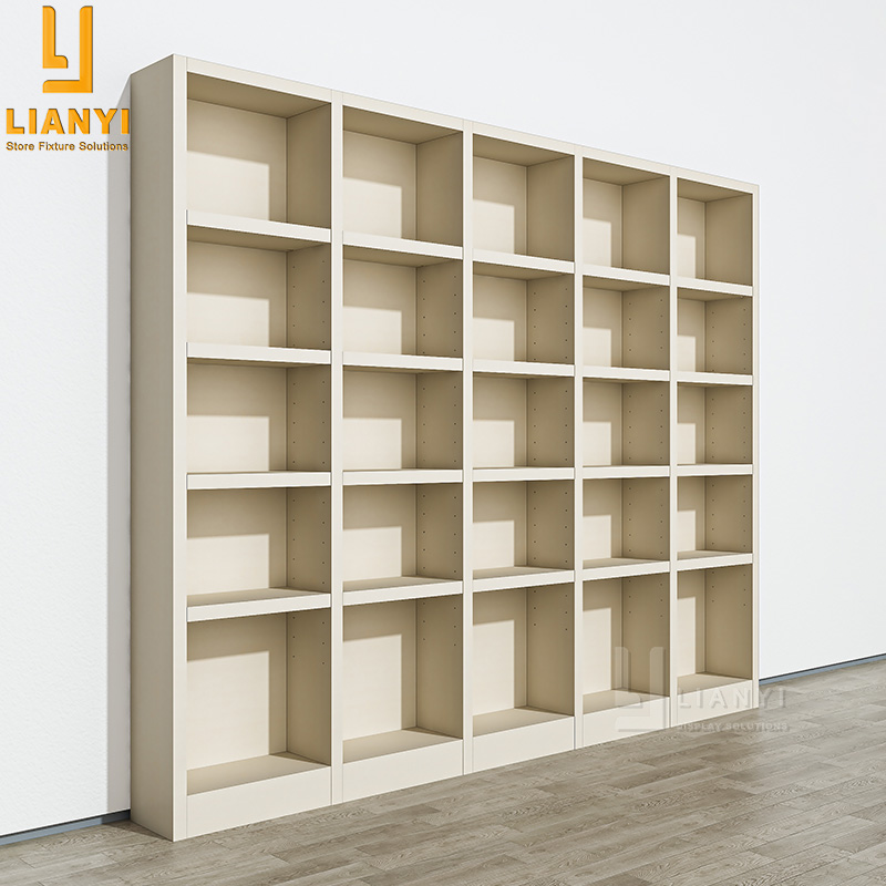 LY Book Shop Interior Design Ideas Commercial Bookstore Furniture Floor Library Book Display Stand