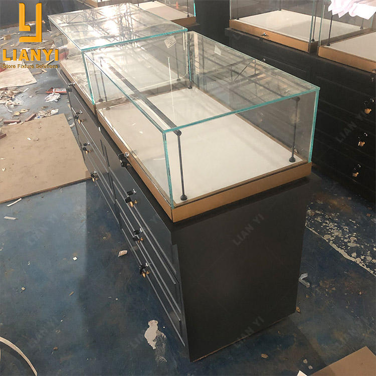 Fast Custom Jewelry Watch Shop Counter Design For Boutique Showroom Display Furniture