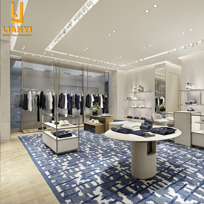 Luxury Clothing Fashion Store Design Display Furniture