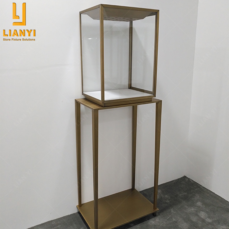 Glass Top Jewellery Pedestal Jewelry Display Cases Suppliers