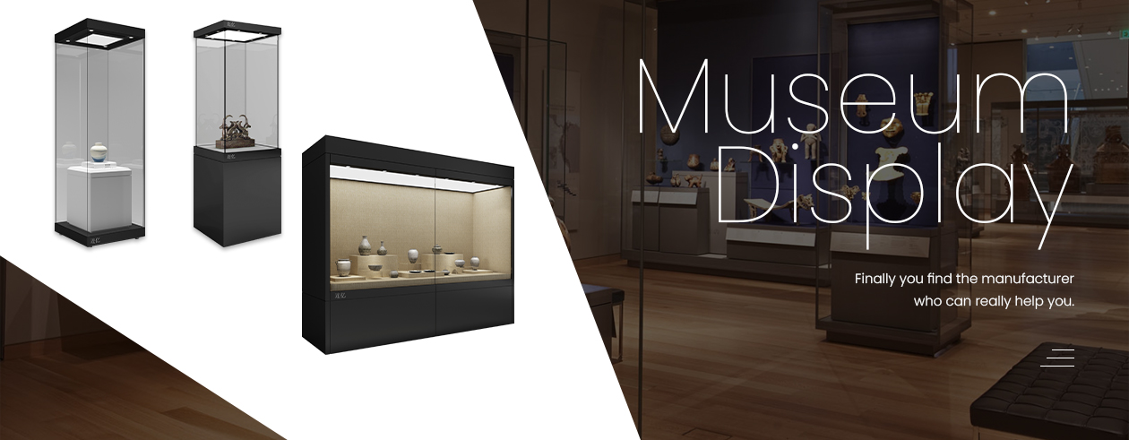 Museum Display Cabinet Design & Supplier