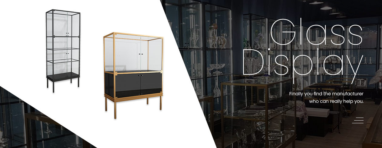 Glass Display Cabinet Design & Supplier